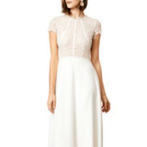 Nha Khanh white floral lace Amber Gown